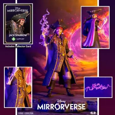Figurine Disney mirror 7inch jack sparrow af